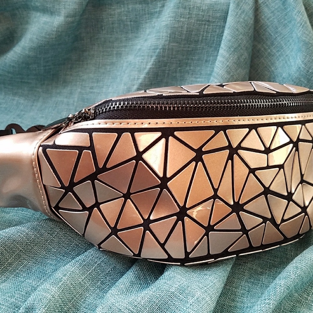 🍭Geometric Mosaic Waist Bag